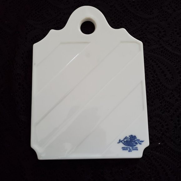 Vintage Artistic Seito porcelain trivet - Picture 3 of 4